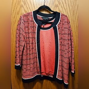 Ming Wang 2-piece jacket